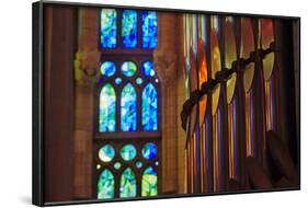 Sagrada Familia, Barcelona, Catalonia, Spain-Mark Mawson-Framed Photographic Print