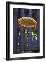 Sagrada Familia, Barcelona, Catalonia, Spain-Mark Mawson-Framed Photographic Print