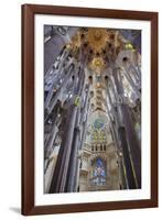 Sagrada Familia, Barcelona, Catalonia, Spain-Mark Mawson-Framed Photographic Print