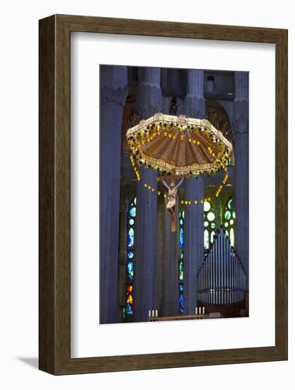 Sagrada Familia, Barcelona, Catalonia, Spain-Mark Mawson-Framed Photographic Print