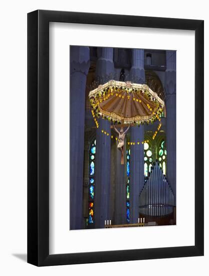 Sagrada Familia, Barcelona, Catalonia, Spain-Mark Mawson-Framed Photographic Print
