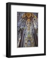 Sagrada Familia, Barcelona, Catalonia, Spain-Mark Mawson-Framed Photographic Print