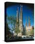 Sagrada Familia Barcelona Spain-null-Stretched Canvas