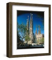 Sagrada Familia Barcelona Spain-null-Framed Art Print