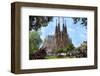Sagrada Familia Barcelona Spain-null-Framed Art Print