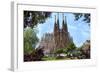 Sagrada Familia Barcelona Spain-null-Framed Art Print