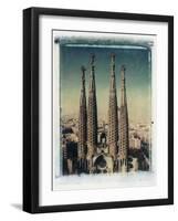 Sagrada Familia, Barcelona, Spain-Jon Arnold-Framed Photographic Print