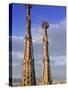 Sagrada Familia, Barcelona, Spain-Peter Adams-Stretched Canvas