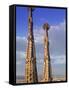 Sagrada Familia, Barcelona, Spain-Peter Adams-Framed Stretched Canvas