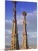 Sagrada Familia, Barcelona, Spain-Peter Adams-Mounted Photographic Print