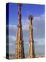 Sagrada Familia, Barcelona, Spain-Peter Adams-Stretched Canvas