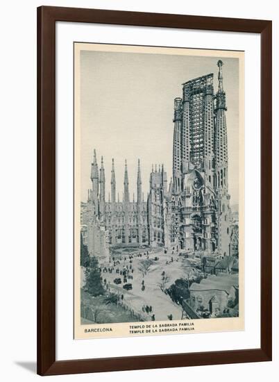 Sagrada Familia, Barcelona, Spain-null-Framed Art Print