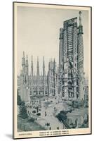 Sagrada Familia, Barcelona, Spain-null-Mounted Art Print