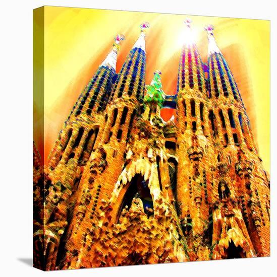 Sagrada Familia, Barcelona-Tosh-Stretched Canvas