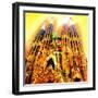 Sagrada Familia, Barcelona-Tosh-Framed Art Print