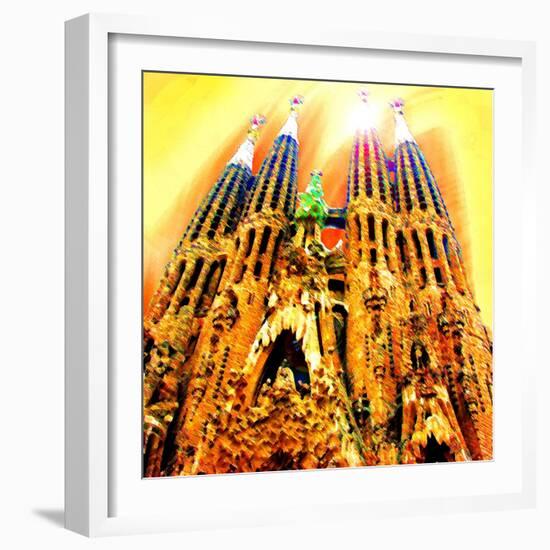 Sagrada Familia, Barcelona-Tosh-Framed Art Print