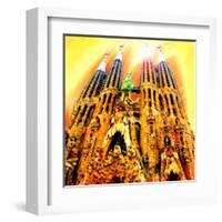 Sagrada Familia, Barcelona-Tosh-Framed Art Print