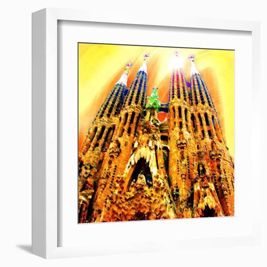 Sagrada Familia, Barcelona-Tosh-Framed Art Print