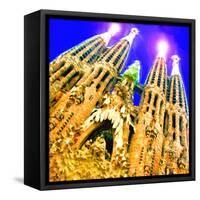 Sagrada Familia, Barcelona-Tosh-Framed Stretched Canvas