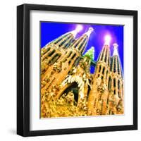 Sagrada Familia, Barcelona-Tosh-Framed Art Print