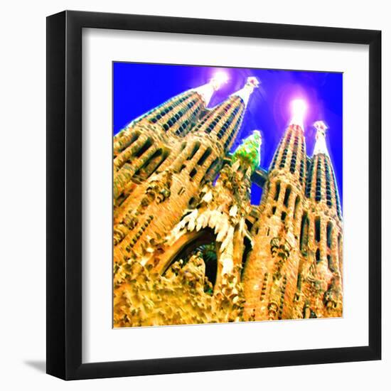 Sagrada Familia, Barcelona-Tosh-Framed Art Print