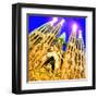 Sagrada Familia, Barcelona-Tosh-Framed Art Print