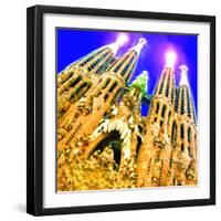 Sagrada Familia, Barcelona-Tosh-Framed Art Print