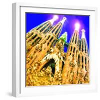 Sagrada Familia, Barcelona-Tosh-Framed Art Print