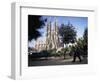 Sagrada Familia Cathedral, Barcelona, Catalonia, Spain-Graham Lawrence-Framed Photographic Print