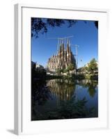 Sagrada Familia Cathedral, Barcelona, Spain-Jon Arnold-Framed Photographic Print