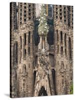 Sagrada Familia Cathedral by Gaudi, UNESCO World Heritage Site, Barcelona, Catalunya, Spain-Nico Tondini-Stretched Canvas