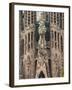 Sagrada Familia Cathedral by Gaudi, UNESCO World Heritage Site, Barcelona, Catalunya, Spain-Nico Tondini-Framed Photographic Print