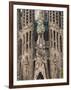 Sagrada Familia Cathedral by Gaudi, UNESCO World Heritage Site, Barcelona, Catalunya, Spain-Nico Tondini-Framed Photographic Print