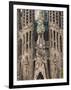 Sagrada Familia Cathedral by Gaudi, UNESCO World Heritage Site, Barcelona, Catalunya, Spain-Nico Tondini-Framed Photographic Print