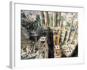 Sagrada Familia, Gaudi's Cathedral, Barcelona, Catalonia, Spain-R H Productions-Framed Photographic Print