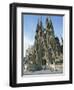 Sagrada Familia, the Gaudi Cathedral in Barcelona, Cataluna, Spain, Europe-Jeremy Bright-Framed Photographic Print