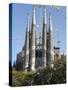 Sagrada Familia Towers and Spires, UNESCO World Heritage Site, Barcelona, Catalonia, Spain, Europe-null-Stretched Canvas