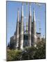 Sagrada Familia Towers and Spires, UNESCO World Heritage Site, Barcelona, Catalonia, Spain, Europe-null-Mounted Photographic Print