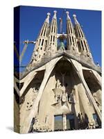 Sagrada Familia, UNESCO World Heritage Site, Barcelona, Catalonia, Spain, Europe-Mark Mawson-Stretched Canvas