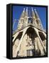 Sagrada Familia, UNESCO World Heritage Site, Barcelona, Catalonia, Spain, Europe-Mark Mawson-Framed Stretched Canvas