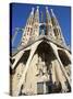 Sagrada Familia, UNESCO World Heritage Site, Barcelona, Catalonia, Spain, Europe-Mark Mawson-Stretched Canvas