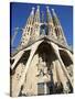 Sagrada Familia, UNESCO World Heritage Site, Barcelona, Catalonia, Spain, Europe-Mark Mawson-Stretched Canvas