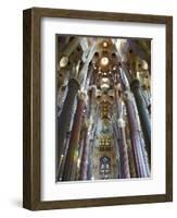 Sagrada Familia, UNESCO World Heritage Site, Barcelona, Catalonia, Spain, Europe-Mark Mawson-Framed Photographic Print