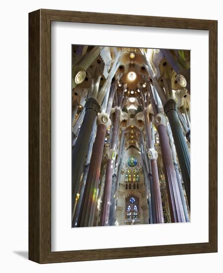 Sagrada Familia, UNESCO World Heritage Site, Barcelona, Catalonia, Spain, Europe-Mark Mawson-Framed Photographic Print