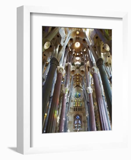 Sagrada Familia, UNESCO World Heritage Site, Barcelona, Catalonia, Spain, Europe-Mark Mawson-Framed Photographic Print