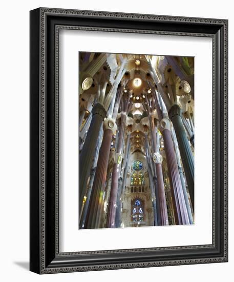 Sagrada Familia, UNESCO World Heritage Site, Barcelona, Catalonia, Spain, Europe-Mark Mawson-Framed Photographic Print