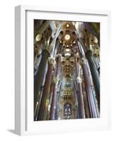 Sagrada Familia, UNESCO World Heritage Site, Barcelona, Catalonia, Spain, Europe-Mark Mawson-Framed Photographic Print