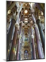 Sagrada Familia, UNESCO World Heritage Site, Barcelona, Catalonia, Spain, Europe-Mark Mawson-Mounted Photographic Print