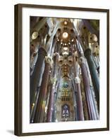 Sagrada Familia, UNESCO World Heritage Site, Barcelona, Catalonia, Spain, Europe-Mark Mawson-Framed Photographic Print