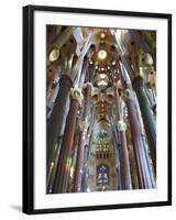 Sagrada Familia, UNESCO World Heritage Site, Barcelona, Catalonia, Spain, Europe-Mark Mawson-Framed Photographic Print